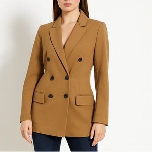 Rag & Bone Camel Double-Breasted Blazer
Size: 6